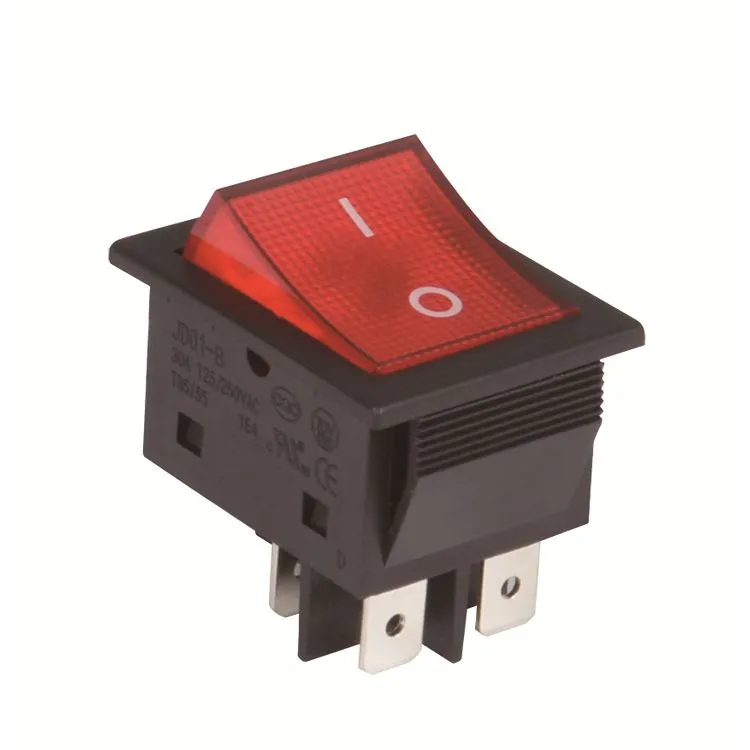 35x25mm LED Illuminated Rocker Switch